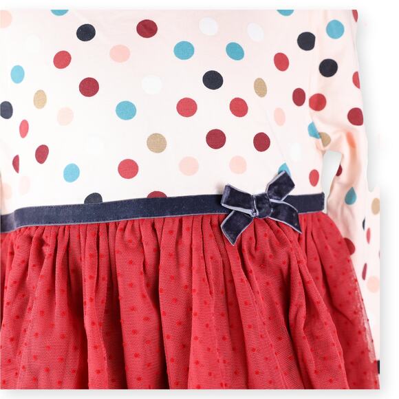 Matilda Jane Ronnie Girls Polka Dot Party Top Size 4 NWT - Picture 7 of 7